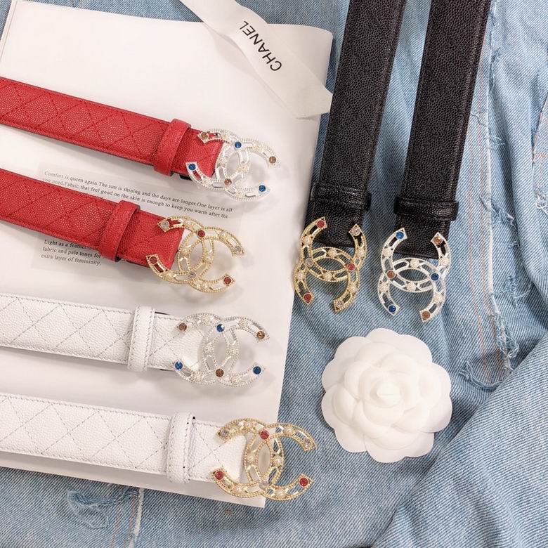 Chanel Belt 30mmX95-110cm 7D09